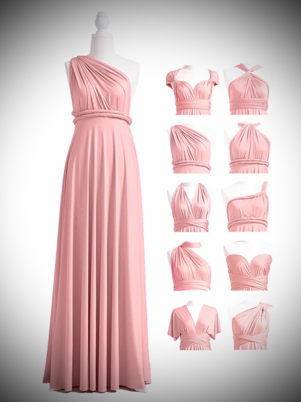 Rose gold dress